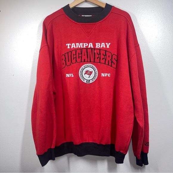 lee sport Other - Vintage Lee sport Tampa bay buccaneers mens crewneck sweater size XL